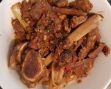 A picture of step 3 of Mint Lemongrass Chilli Lamb Chop.