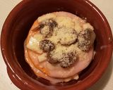 Foto del passaggio 2 della ricetta Parmigiana di zucca light con scamorza e funghi