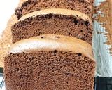 Hình bước làm 4 của món Bông Lan Nướng Đậm Vị Cacao