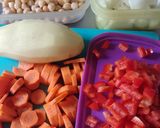 Foto del paso 1 de la receta: Osobuco de cerdo guisado en sartén