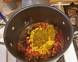 A picture of step 7 of Rockin' Bockin' Steak and Black Bean Soup.