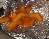 Une image de l'étape 1 de Pâte brisée au kaki et citron.
