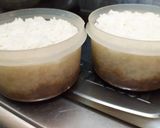 Foto langkah ke 3 dari resep Nasi Tim Ayam.