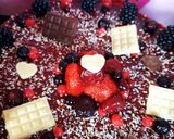 Une image de l'étape 12 de Bavarois aux mûres fraîches.