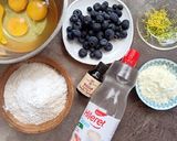 Foto del paso 1 de la receta: Lemon blueberry cake🍰