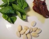 A picture of step 1 of Fresh orecchiette pasta with sun dried tomato pesto.