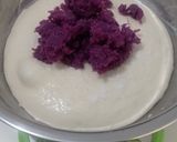 Foto langkah ke 4 dari resep Purple Sweet Potato Cheese Sourdough Bread.
