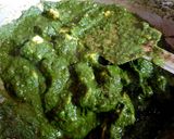 A picture of step 3 of Palak Paneer.