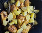 Foto del paso 6 de la receta: Alitas de pollo con patatas fritas (Airfryer)