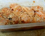 A picture of step 2 of Chilli n spice chicken with french fries n mayo garlic sauce😋.