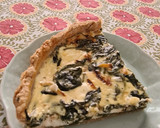 Foto del paso 9 de la receta: Quiche de espinacas, cebolla y queso de cabra