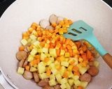 Foto langkah ke 3 dari resep Resep Nasi Telur Viral Rice Cooker.
