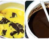Foto langkah ke 2 dari resep BROWNIES COKLAT Panggang Klasik no Mixer untuk adik tersayang :).