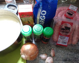 Foto del paso 1 de la receta: Arroz caldoso, tipo paella 😅
