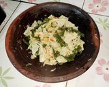 Foto langkah ke 3 dari resep Urap Kubis Kacang Panjang.