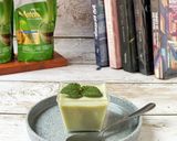 Foto langkah ke 7 dari resep Matcha Silky Pudding.