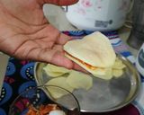 A picture of step 4 of SLICED KACHORI #easy snacks.
