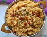 A picture of step 7 of Barnyard millet sweet pulao.