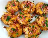 A picture of step 8 of Bacon Cheesy Spuddies.
