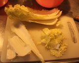 Foto del paso 10 de la receta: Niños envuletos, jamoncito navideño, milanesas y mucho trabajo + almuerzo de hoy