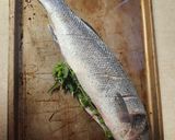 A picture of step 5 of Brad's whole roasted branzino with sauce vierge.