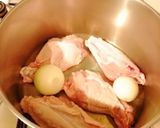 Húsleves pulykaszárnyból recept fázis 2 fotója