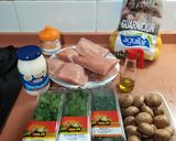 Foto del paso 1 de la receta: Salmón en papillote a las hierbas frescas