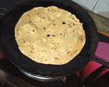 A picture of step 1 of Masala papad.