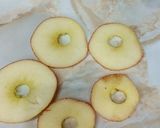 A picture of step 2 of Apple and Cabbage bowl fruit chat.