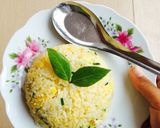 Hình bước làm 3 của món Cơm Chiên Trứng