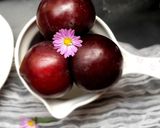 Hình bước làm 5 của món Cơm nhà với các món từ nho tím