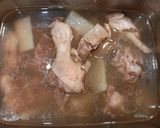 香菇白蘿蔔鴨肉湯的食譜步驟2照片