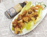 雙菇燒肉捲的食譜步驟5照片
