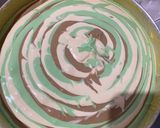 Foto langkah ke 5 dari resep Bolu kukus zebra.