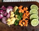 Foto del paso 2 de la receta: Pollo arcoiris