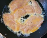 Párizsi csirkemell friss spenótos, kéksajtos spagettivel recept fázis 7 fotója