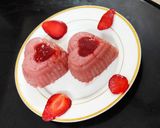 A picture of step 5 of Strawberry kesari.