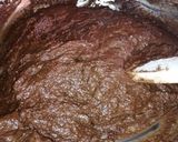 A picture of step 1 of Eggless Almond Brownies.