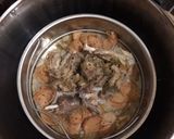 Foto langkah ke 5 dari resep Tim ayam kampung dan pok coy (sawi daging).
