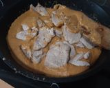 Foto del paso 11 de la receta: Solomillo en salsa de verduras con arroz