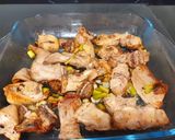 Foto del paso 3 de la receta: Conejo con ajetes en la freidora de aire Cosori