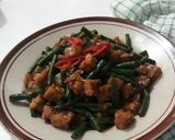 Foto langkah ke 5 dari resep Tumis Tempe Kacang Panjang.