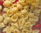 A picture of step 6 of Baked Tomato Feta Pasta.