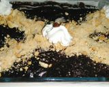 A picture of step 7 of Quick Chocolate Biscuit Dessert OR No Bake cake.