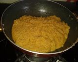 A picture of step 7 of Moong dal halwa.