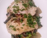 Foto del paso 5 de la receta Bacalao con patatas y champiñones