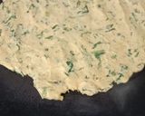A picture of step 4 of Jawar muli paratha.