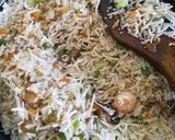 প্রন ফ্রাইড রাইস (prawn fried rice recipe in bengali) রেসিপির ধাপ 9 ছবি