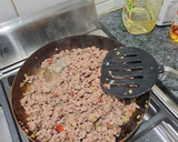 Foto del paso 3 de la receta: Coliflor y Brócoli con Carne Picada y Bechamel