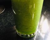A picture of step 1 of Cucumber juice with sabja seeds.